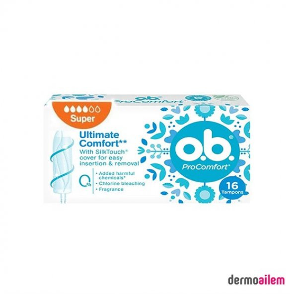 O.B Pro Comfort Super 16 Tampon