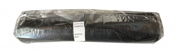 Canhome 240 Litre Siyah Hantal Konteyner Çöp Torbası - 100 x 150 Cm. - 600 Gr. - 10 Adetlik 1 Rulo
