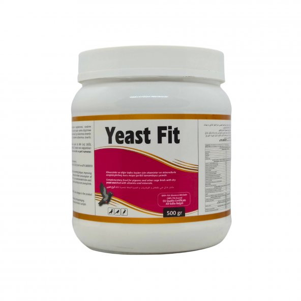 Royal İlaç Yeast Fit 500 Gr. Güvercin ve Kafes Kuşları Için Maya İçerikli Yem - 1