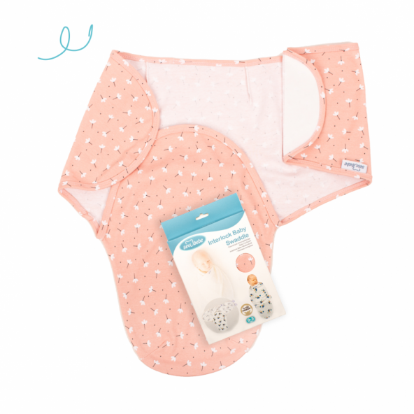 Sevi Bebe İnterlok Bebe Kundak Bahar Desen - 3