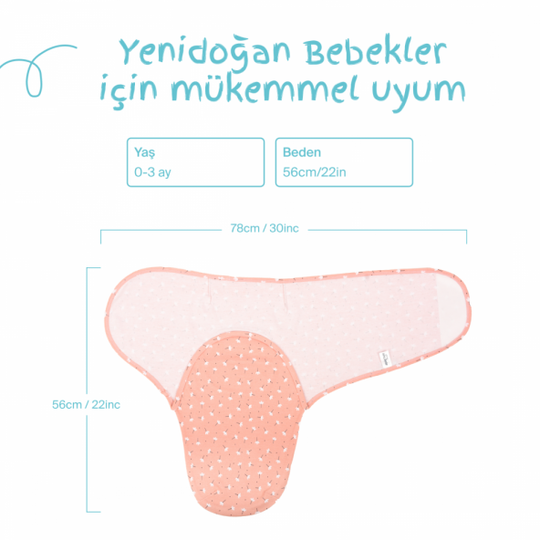 Sevi Bebe İnterlok Bebe Kundak Bahar Desen - 4
