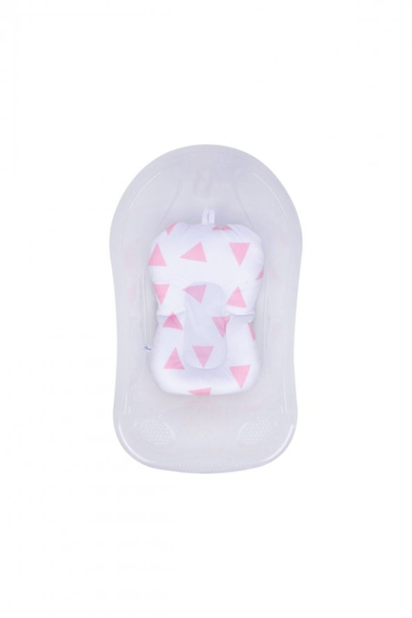 Sevi Bebe Cozy Banyo Minderi Pembe Üçgen - 3