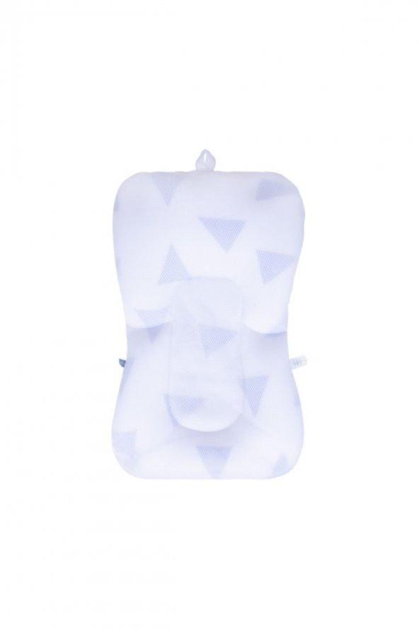 Sevi Bebe Cozy Banyo Minderi Mavi Üçgen - 5