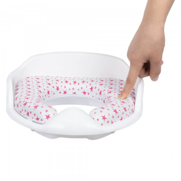 Sevi Bebe Lüks Klozet Adaptörü Pembe Yıldız - 4