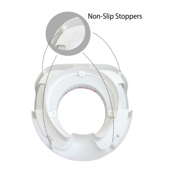 Sevi Bebe Lüks Klozet Adaptörü Pembe Yıldız - 5