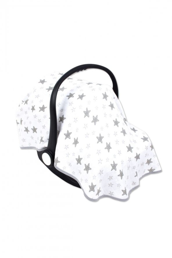 Çok Fonksiyonlu Organik Müslin Örtü 95x85 Cm 488 - 2