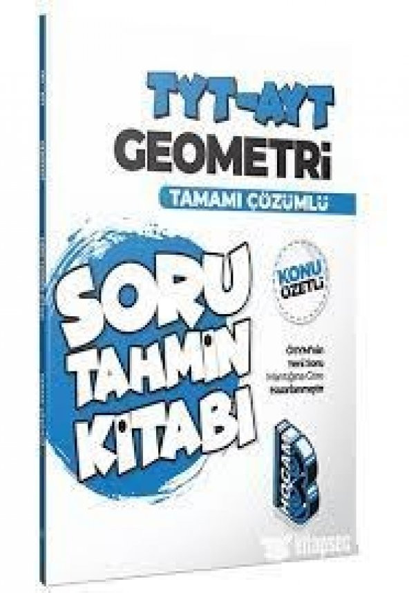 TYT-AYT Geometri Konu Özetli ve Tamamı Çözümlü Soru Tahmin Kitabı Benim Hocam Yayınları