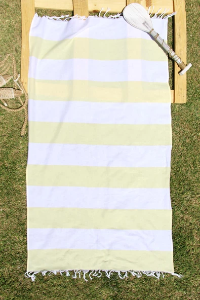 %100 Pamuk Outlet 90x180 Peştemal&Plaj Havlusu - 5