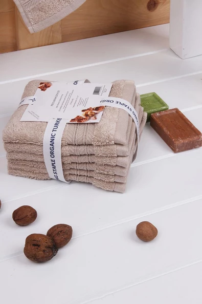 İndigo Ağacı Bitkisel Organik Boyama 6'lı 33x33 Havlu