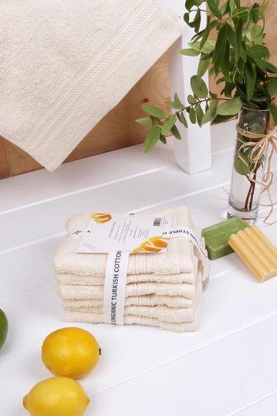 İndigo Ağacı Bitkisel Organik Boyama 6'lı 33x33 Havlu - Resim 12