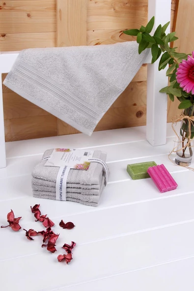 İndigo Ağacı Bitkisel Organik Boyama 6'lı 33x33 Havlu - Resim 6