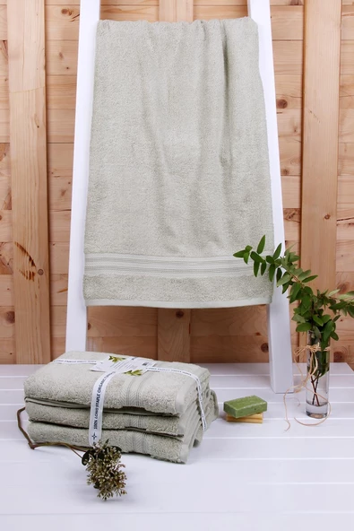 Limon Kabuğu Bitkisel Organik Boyama 4'lü 76x137 Havlu - Resim 12