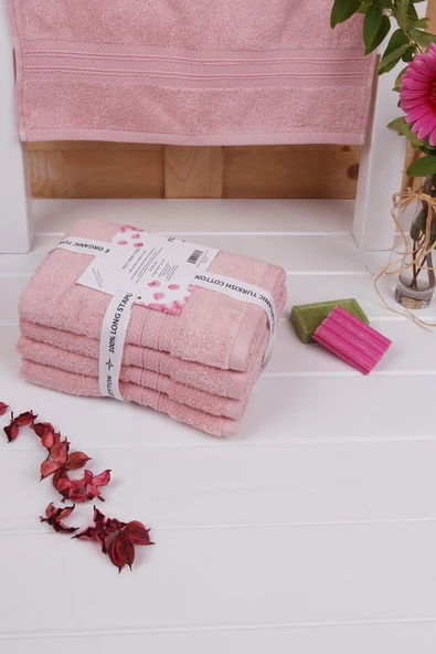 İndigo Ağacı Bitkisel Organik Boyama 4'lü 46x76 Havlu - Resim 6