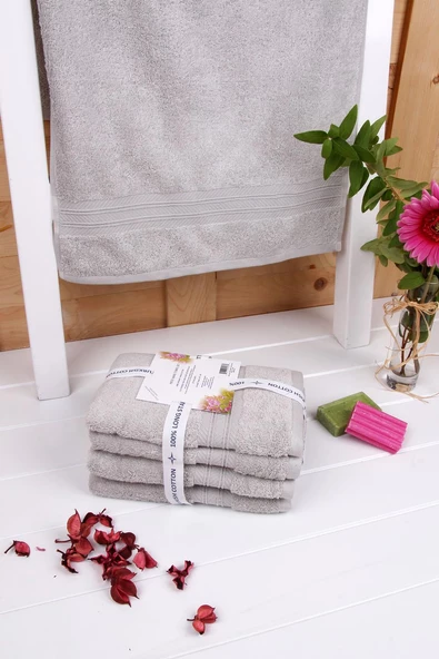 İndigo Ağacı Bitkisel Organik Boyama 4'lü 46x76 Havlu - Resim 8