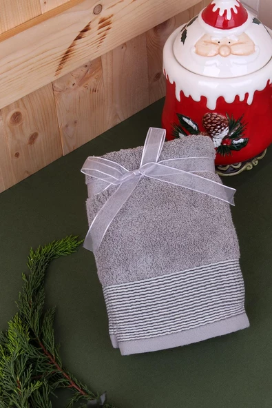 %100 Pamuk 50x70 2'li El Havlusu ürün görseli 1