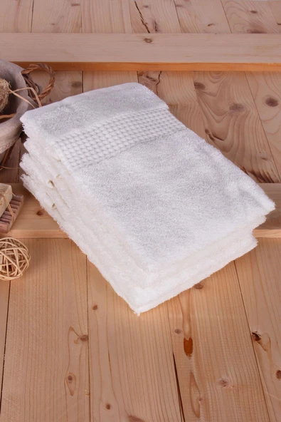 %100 Pamuk 4'Lü 40X60 El Havlusu - 10