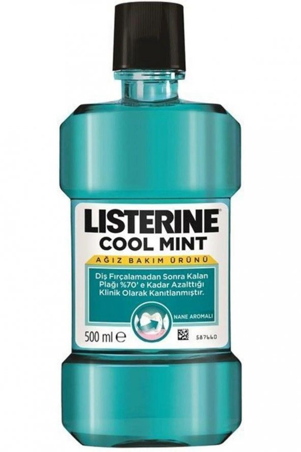 Listerine Cool Mint Nane Aromalı 500 ml Gargara