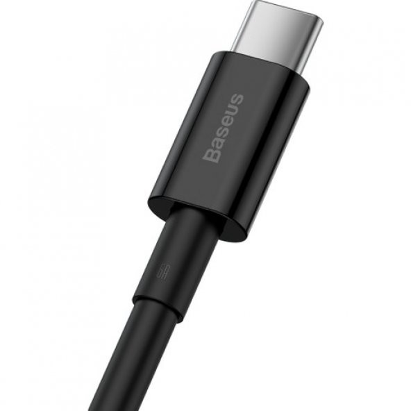 Baseus Superior 66W 100 cm Type-C Şarj Kablosu Siyah - 4