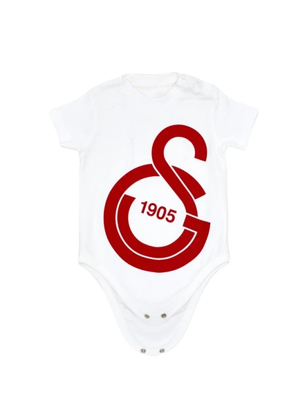 Galatasaray Orijinal Lisanslı Bebek Zıbın Pantolon Şapka 3lü Set