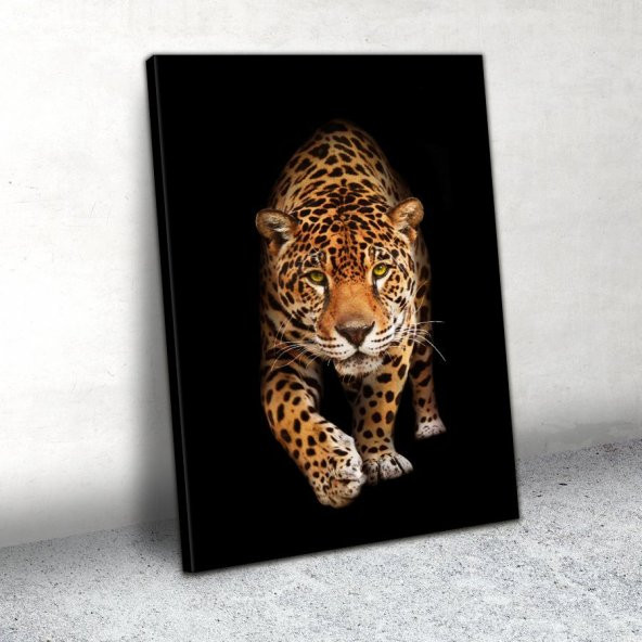 Leopar Kanvas Tablo - 2