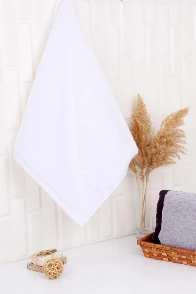 Outlet %100 Pamuk 50x70 El/Yüz Havlusu - Resim 5