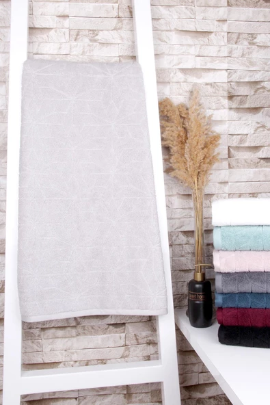 Outlet %100 Pamuk 70x140 Banyo Havlusu - Resim 9