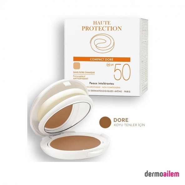 Avene Compact Dore Spf 50 Faktör 10 gr Kapatıcı Kompakt Krem