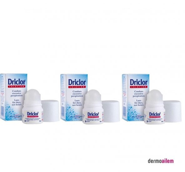Driclor Solution Roll-On 20 ml - Antiperspirant 3li