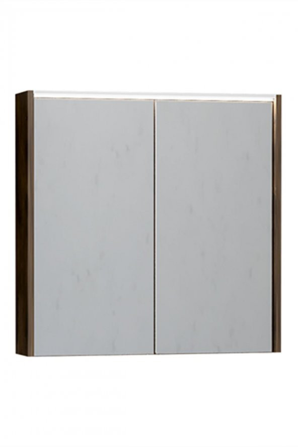 Denko Cosmos 80 cm Banyo Dolabı Aynalı Üst Modül