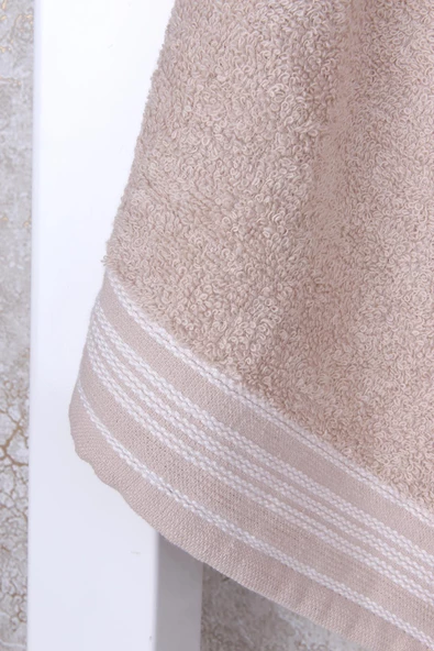 %100 Pamuk 65x130 Banyo Havlusu - Resim 3