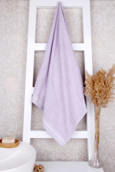 %100 Pamuk 65x130 Banyo Havlusu - Resim 5