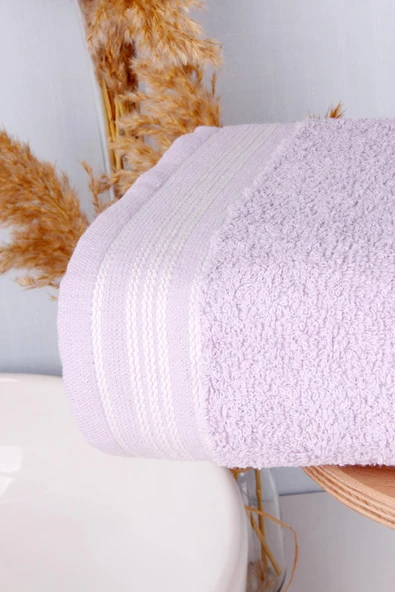%100 Pamuk 65x130 Banyo Havlusu - Resim 7