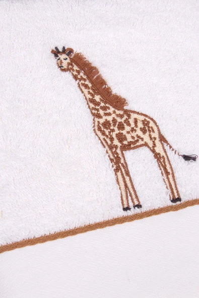 %100 Pamuk 50x70 Nakışlı El/Yüz Havlusu - Resim 4