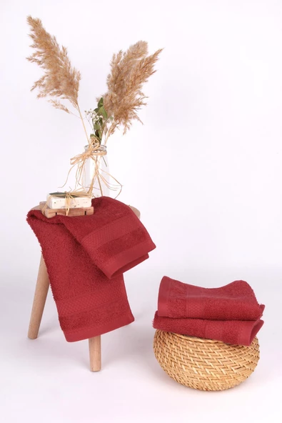 %100 Pamuk 3'lü 30x50 Misafir/El Havlusu - Resim 9