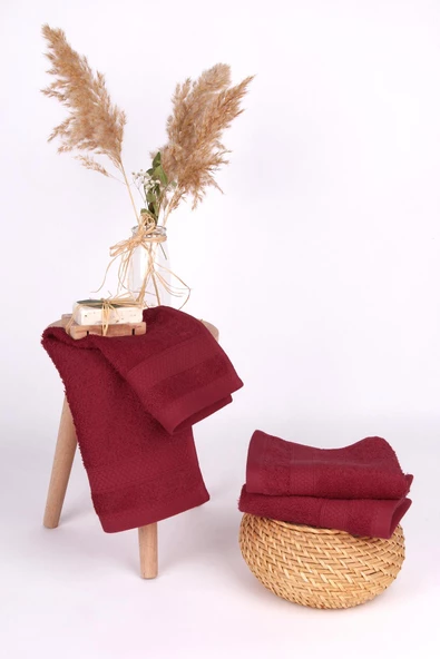 %100 Pamuk 3'lü 30x50 Misafir/El Havlusu - Resim 11