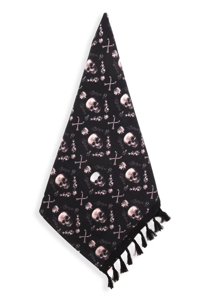 %100 Pamuk Özel Seri 40x65 Halloween Püsküllü El Havlusu Hediye Havlu - Resim 8