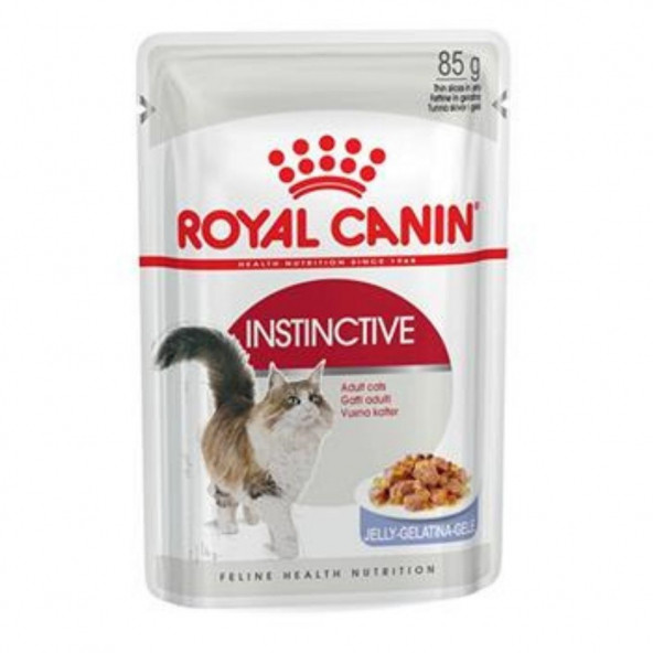 Royal Canin Instinctive Jelly 85 gr 12'li Yetişkin Konserve Kedi Maması