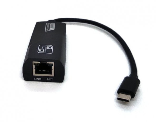 BEEK BA-USB3-GTC-1 USBTİP-C=>GIGABIT ETHERNET ADAP Giriş:USB Type-C=>Çıkış:Gigabit LAN/10/100/1000) ürün görseli