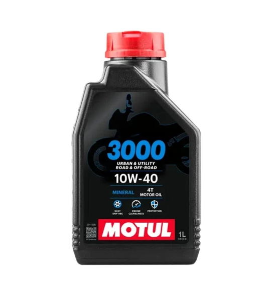 Motul 3000 4T 10W-40 Motosiklet Yağı 1Lt