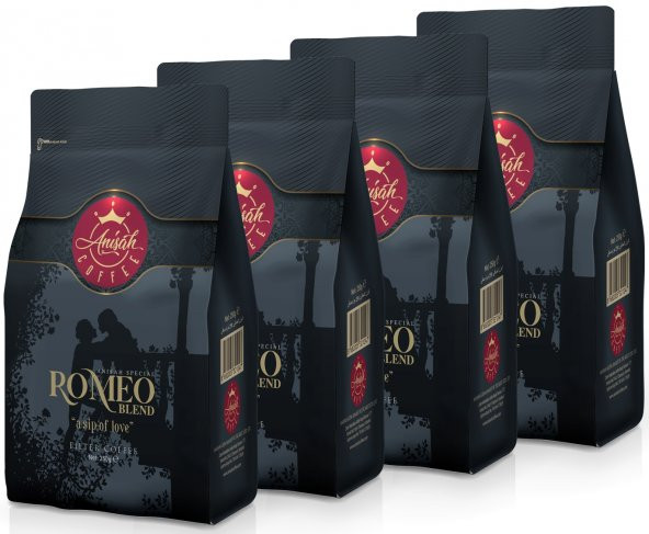 Anisah Coffee Romeo Blend Filtre Kahve 4 x 250 Gram