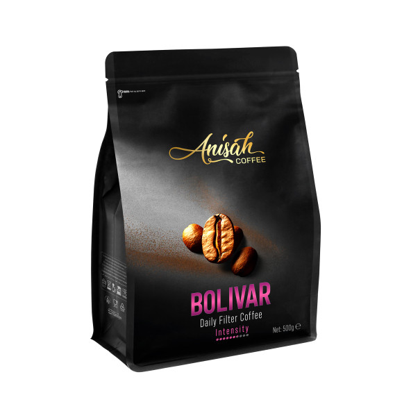 Anisah Coffee Bolivar Öğütülmüş Filtre Kahve 500 Gram