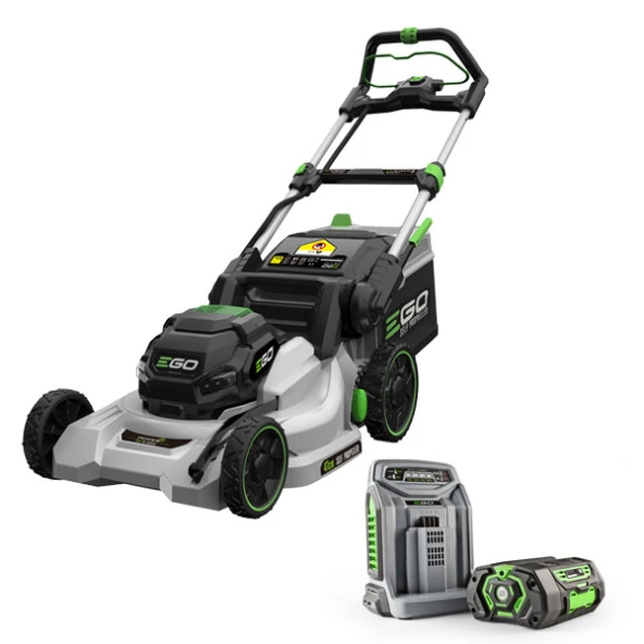 Ego LM1903E-SP Kit Akülü Şanzımanlı Çim Biçme Makinası (5 Ah Batarya + Hızlı Şarj Dahil)