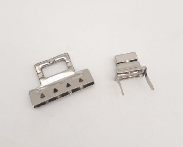 Angel Çanta Aksesuar Gümüş No:80 Kilit - 3