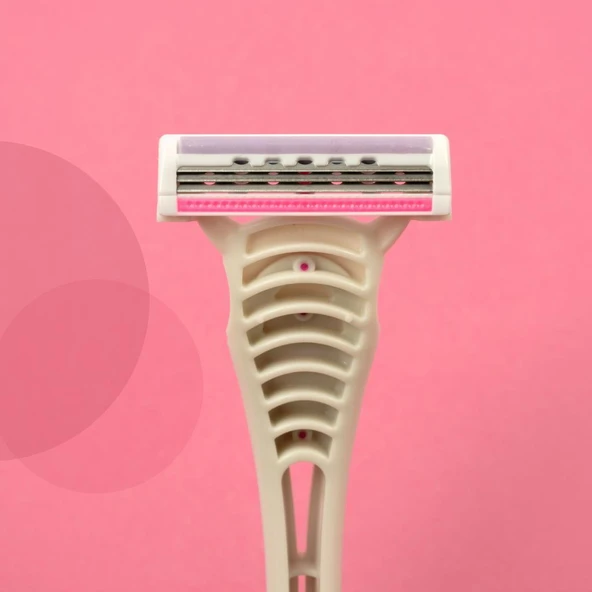 Wilkinson Sword Ekstra 3 Beauty  Kadın Kullan At  Tıraş Bıçağı 2 Paket- 6 Adet - Resim 6