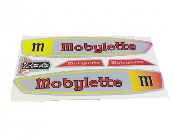 MOBYLETTE STİCKER ETİKET SETİ MODEL 2