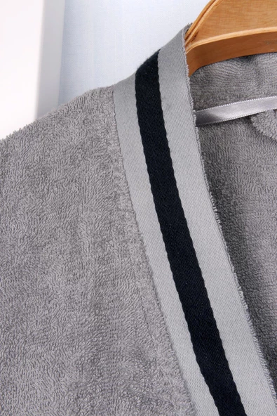 %100 Pamuk Kimono Bornoz - 2