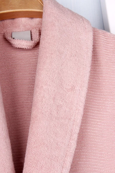 %100 Pamuk Şalyaka Bornoz - Resim 3