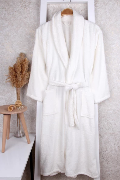 %100 Pamuk Şalyaka Bornoz - 5