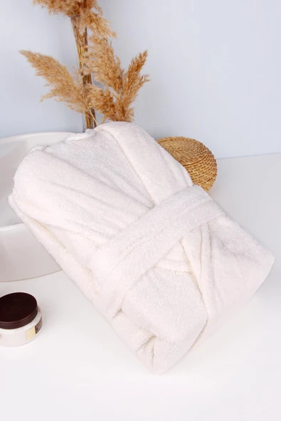 %100 Pamuk Şalyaka Bornoz - 4