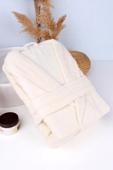 %100 Pamuk Şalyaka Bornoz - 10